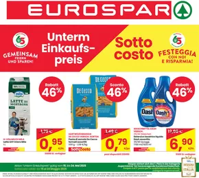 Offerte di Iper e super a Prato allo Stelvio | Sottocosto  in Eurospar | 15/5/2025 - 28/5/2025