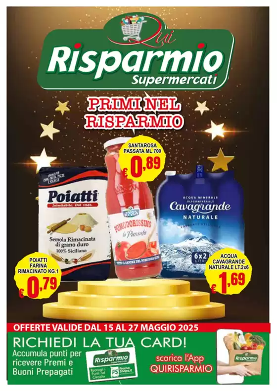 Volantino Mio Mercato | Primi nel risparmio | 15/5/2025 - 27/5/2025