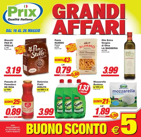Volantino Prix a Castelfranco Veneto | Grandi affari | 16/5/2025 - 26/5/2025