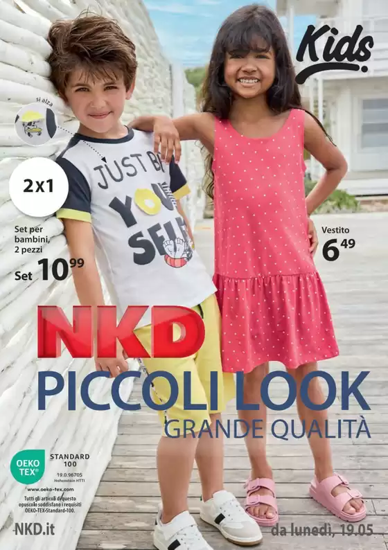 Volantino NKD a Castagnito | NKD piccoli look grande qualita | 19/5/2025 - 19/5/2025