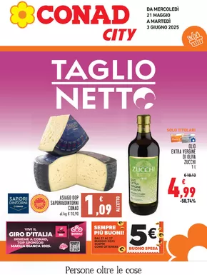 Volantino Conad City | Taglio netto | 21/5/2025 - 3/6/2025