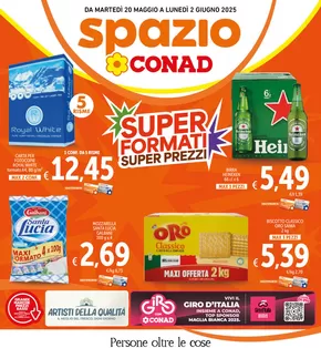 Volantino Spazio Conad a Napoli | Super Formati Super Prezzi | 20/5/2025 - 2/6/2025