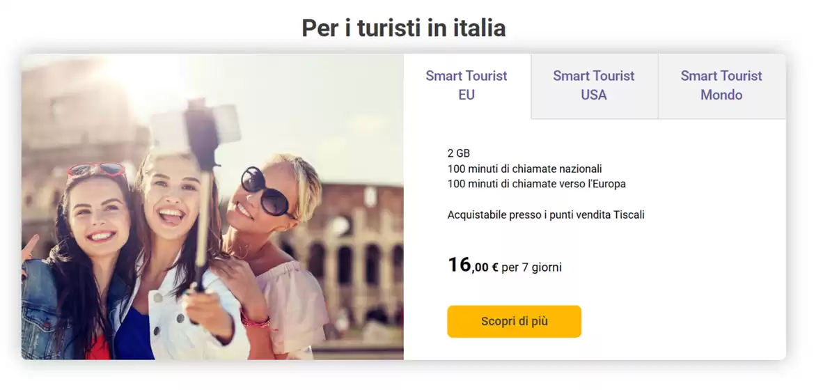 Volantino Tiscali Casa a Palermo | Per i turisti in italia | 16/5/2025 - 23/5/2025