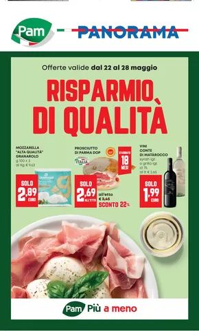 Volantino Pam a Castel Bolognese | Risparmio di qualità | 22/5/2025 - 28/5/2025