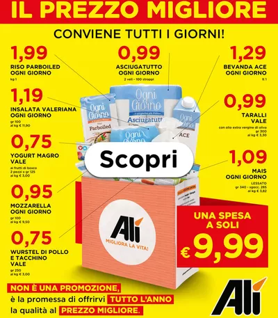 Volantino Alì e Alìper a Dolo | Il prezzo migliore | 19/5/2025 - 30/6/2025