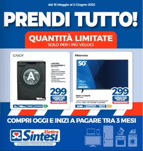 Offerte di Elettronica a Fuscaldo | Prendi tutto! in Elettrosintesi | 16/5/2025 - 5/6/2025