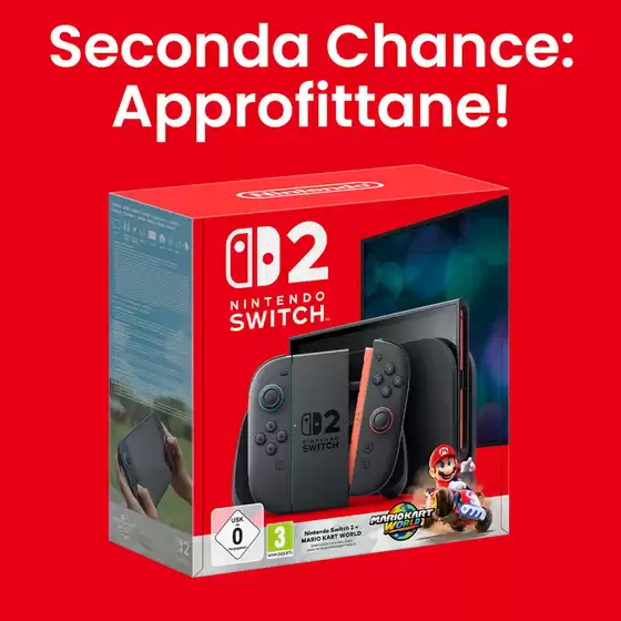 Volantino GameStop a Vasto | Portando nintendo switch OLED + 2 Giochi validi. | 6/5/2025 - 10/6/2025