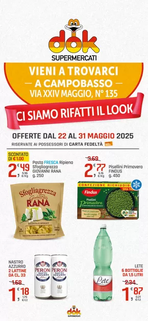 Volantino Dok | Ci siamo rifatti il look | 22/5/2025 - 31/5/2025