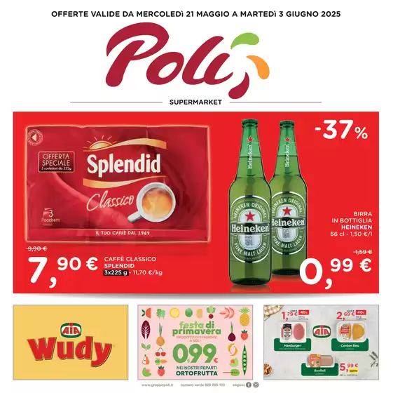 Volantino Poli a Laives | OFFERTE VALIDE DA MERCOLEDì 21 MAGGIO A MARTEDì 3 GIUGNO 2025 | 19/5/2025 - 3/6/2025