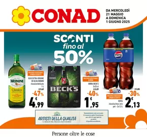 Volantino Conad a Napoli | Sconti fino al 50% | 21/5/2025 - 1/6/2025