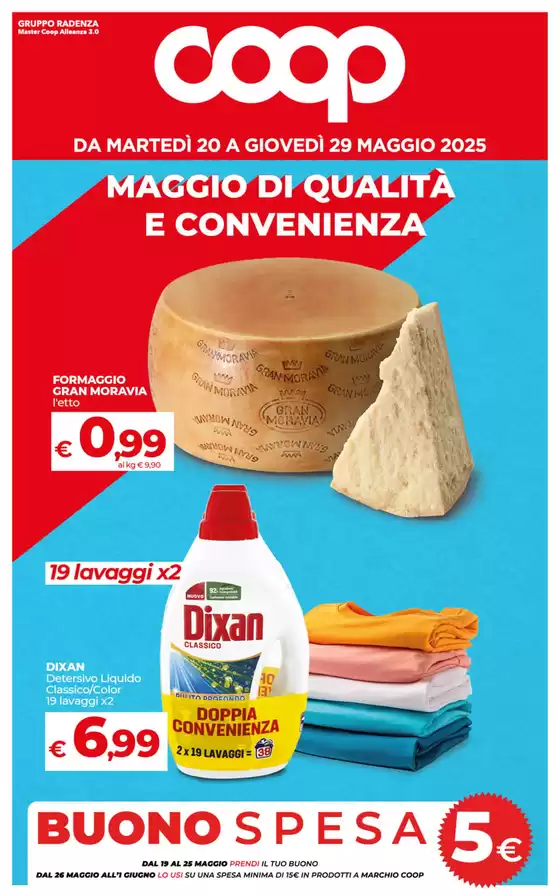 Volantino Coop a Palermo | MAGGIO DI QUALITA E CONVENIENZA | 20/5/2025 - 29/5/2025