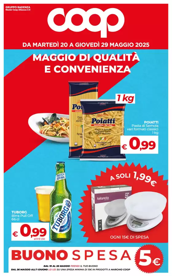 Volantino Coop a Palermo | MAGGIO DI QUALITA E CONVENIENZA | 20/5/2025 - 29/5/2025