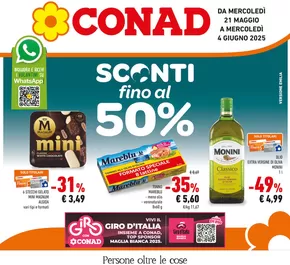 Volantino Conad | Sconti fino al 50% | 21/5/2025 - 4/6/2025