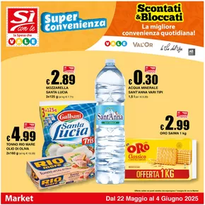 Offerte di Iper e super a Sirolo | Super Convenienza in Si con te market | 22/5/2025 - 4/6/2025