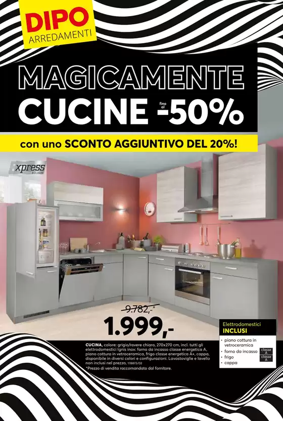 Volantino Dipo | Magicamente cucine fino al 50% | 19/5/2025 - 1/6/2025