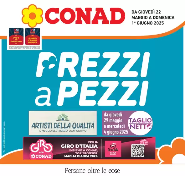 Volantino Conad | Prezzi a pezzi | 22/5/2025 - 1/6/2025
