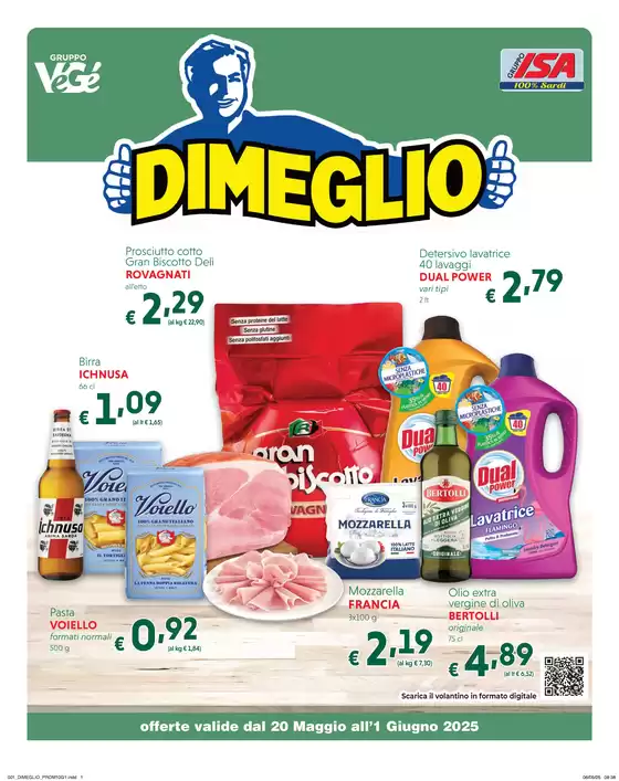 Volantino Dimeglio a Cagliari | Offerte valide dal 20 Maggio all’1 Giugno | 20/5/2025 - 1/6/2025