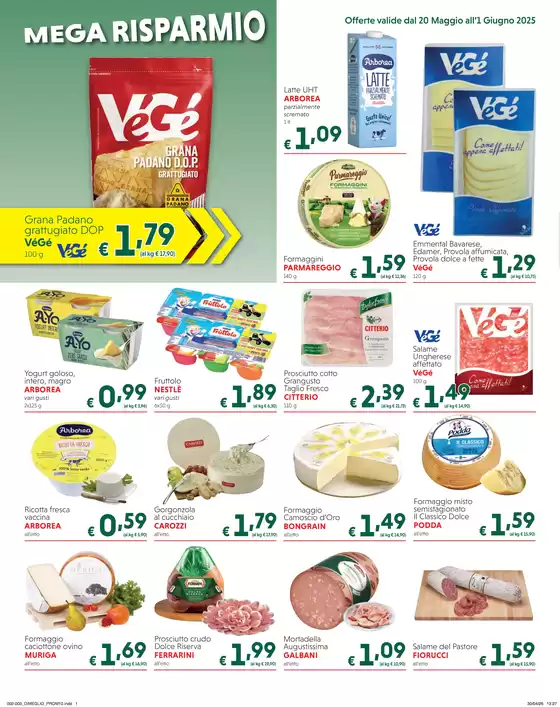 Volantino Dimeglio a Cagliari | Offerte valide dal 20 Maggio all’1 Giugno | 20/5/2025 - 1/6/2025