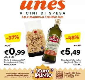 Offerte di Iper e super a Montalto Dora | Vicini di spesa in Unes | 21/5/2025 - 3/6/2025
