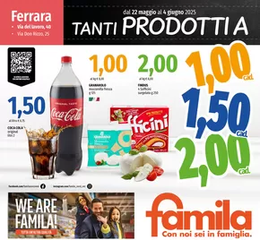 Volantino Famila | Tanti prodotti a 1,00 1,50 2,00 | 22/5/2025 - 4/6/2025