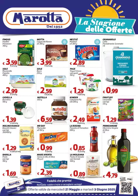 Volantino Marotta a Villabate | La stagione delle offerte | 21/5/2025 - 3/6/2025