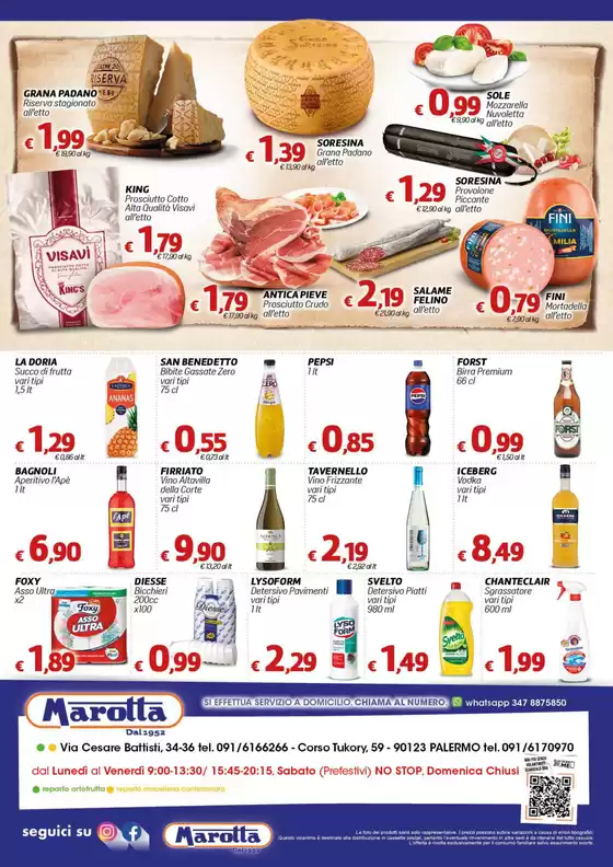 Volantino Marotta a Villabate | La stagione delle offerte | 21/5/2025 - 3/6/2025