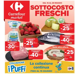 Volantino Carrefour Market | Sottocosto freschi | 16/5/2025 - 28/5/2025