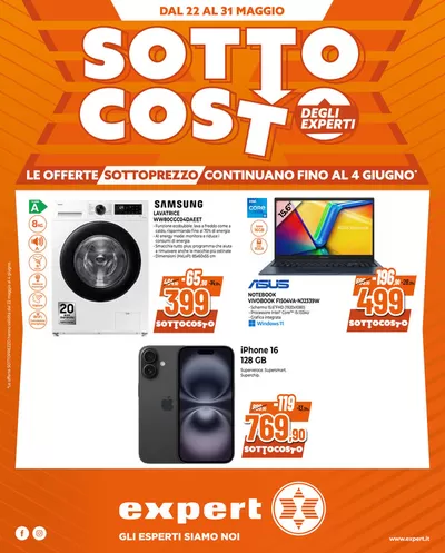 Volantino Expert a Bisignano | SOTTOCOSTO degli Experti! | 22/5/2025 - 4/6/2025