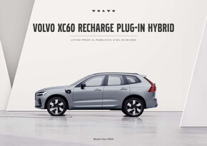 Volantino Volvo | VOLVO XC60 Recharge Plug-i Hybrid | 5/10/2022 - 1/11/2023