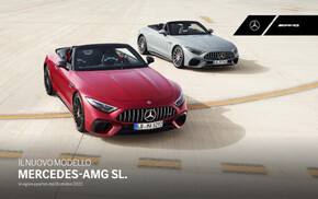 Volantino Mercedes a Roma | Il Nuovo Modello AMG SL. | 2/11/2022 - 31/1/2028
