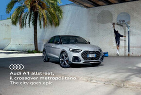 Volantino Audi | Audi A1 allstreet, il crossover metropolitano. | 12/12/2022 - 31/7/2023