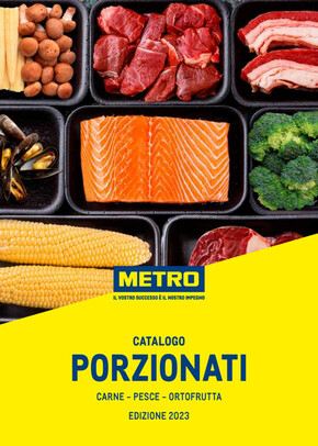Volantino Metro a Bari | Catalogo porzionati | 9/2/2023 - 31/12/2023