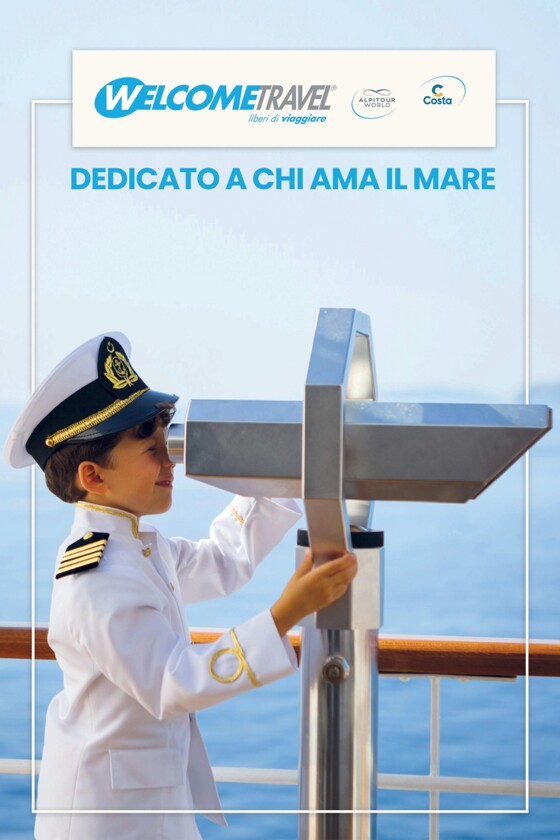 Volantino Welcome Travel a Genova | Dedicato a chi ama il mare! | 20/2/2023 - 31/10/2023