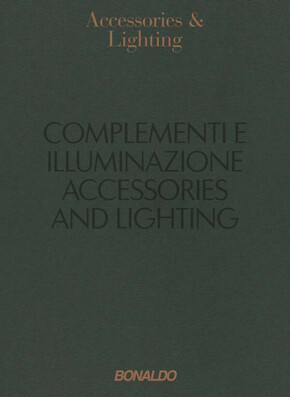 Volantino Bonaldo | Complementi e illuminazione accessories and lighting  | 21/3/2023 - 31/12/2023