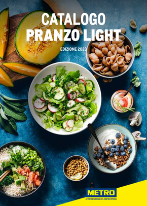 Volantino Metro a Genova | Catalogo pranzo light  | 29/3/2023 - 31/12/2023