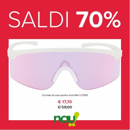 Volantino Nau! | SALDI 70% | 1/8/2022 - 15/8/2022