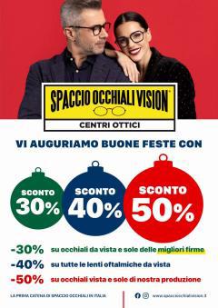 Volantino Spaccio Occhiali Vision | SCONTO 30% 40% 50%! | 6/12/2022 - 18/12/2022