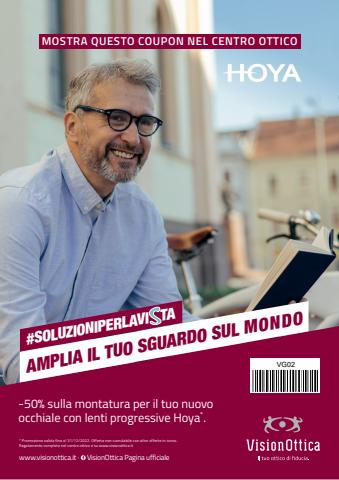 Offerte di Salute e Ottica a Guidonia Montecelio | -50% Montatura! in Vision Ottica | 25/11/2022 - 31/12/2022