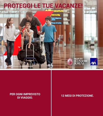 Volantino Banca Monte dei Paschi di Siena a Verona | Proteggi le tue vacanze! | 7/7/2022 - 11/9/2022