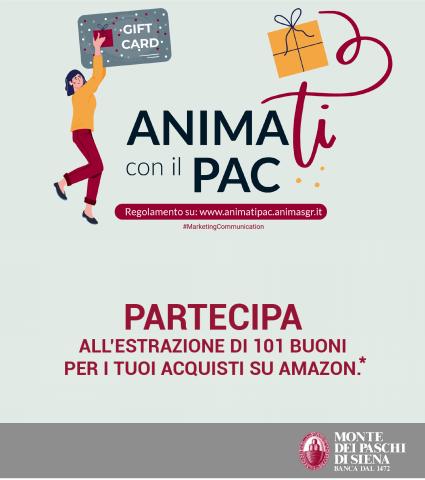 Volantino Banca Monte dei Paschi di Siena | Vinci buoni Amazon | 13/9/2022 - 16/10/2022