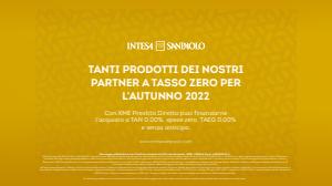 Offerte di Banche e Assicurazioni a Alcamo | Tanti prodotti a tasso zero in Intesa Sanpaolo | 17/9/2022 - 31/1/2023