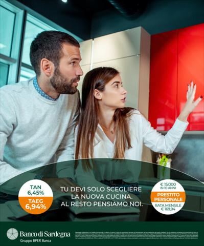 Offerte di Banche e Assicurazioni a La Spezia | Prestiti Personali in Banco di Sardegna | 1/10/2022 - 31/10/2022