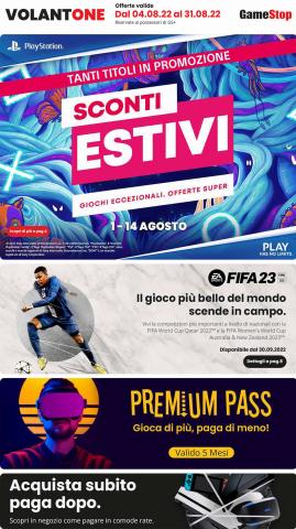 Volantino Gamestop | Sconti Estivi! | 4/8/2022 - 31/8/2022
