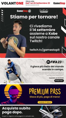 Volantino Gamestop a Roma | Offerte Gamestop | 1/9/2022 - 26/9/2022