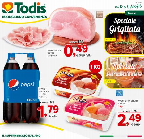 Offerte di Iper Supermercati a Trapani | Offerte Todis in Todis | 10/8/2022 - 21/8/2022