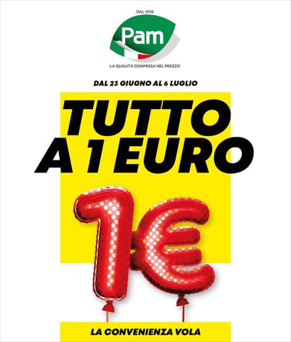 Volantino Pam | Tutto a 1 Euro | 23/6/2022 - 7/7/2022