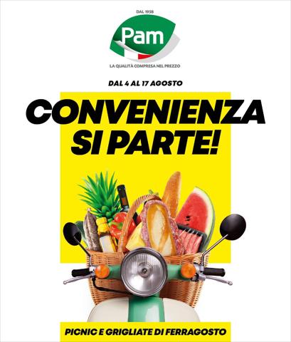 Volantino Pam | Convenienza si parte! | 4/8/2022 - 18/8/2022