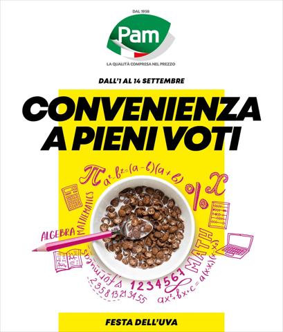 Volantino Pam a Firenze | Convenienza a pieni voti | 1/9/2022 - 14/9/2022