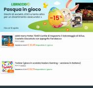 Offerte di Libreria e Cartoleria a Firenze | Pasqua in gioco -15% in Il Libraccio | 27/3/2023 - 10/4/2023