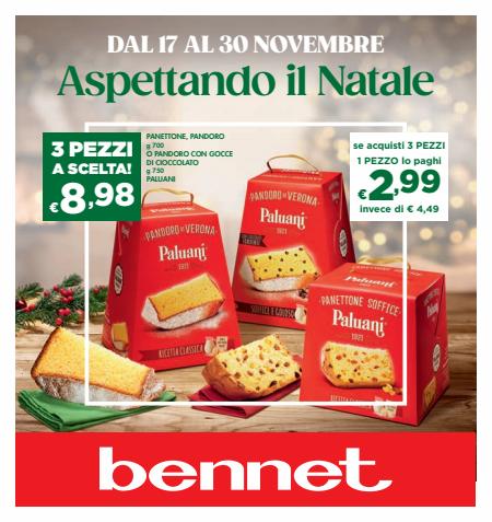 Volantino Bennet a Ivrea | DA BENNET: Aspettando il Natale | 17/11/2022 - 30/11/2022